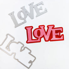 Load image into Gallery viewer, Catherine Pooler - Word Dies - Retro Love. You can always find a reason to send a little love someone's way... The Retro Love Word Die is a layered word die that was created to coordinate with the Music to My Ears Stamp Set and Dies. Available at Embellish Away located in Bowmanville Ontario Canada.