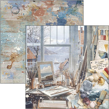 Load image into Gallery viewer, Ciao Bella - 12X12 Paper Pad - An Artist Journey. Includes 12 Sheets. Available at Embellish Away located in Bowmanville Ontario Canada.