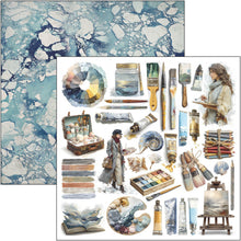 Load image into Gallery viewer, Ciao Bella - 12X12 Patterns Pad - An Artist Journey. Includes 8 Sheets. Available at Embellish Away located in Bowmanville Ontario Canada.