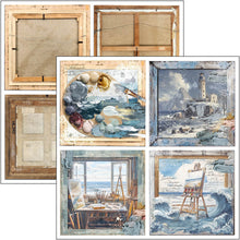 Load image into Gallery viewer, Ciao Bella - 12X12 Patterns Pad - An Artist Journey. Includes 8 Sheets. Available at Embellish Away located in Bowmanville Ontario Canada.