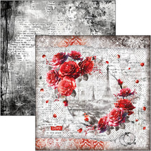 Charger l'image dans la galerie, Ciao Bella - 12x12 Patterns Pad - 8/Pkg - Paris Je t’aime. “Paris Je t’aime” is an elegant and modern collection that celebrates Paris with a refined combination of white, black, and red details. Available at Embellish Away located in Bowmanville Ontario Canada.