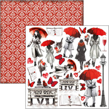 Charger l'image dans la galerie, Ciao Bella - 12x12 Patterns Pad - 8/Pkg - Paris Je t’aime. “Paris Je t’aime” is an elegant and modern collection that celebrates Paris with a refined combination of white, black, and red details. Available at Embellish Away located in Bowmanville Ontario Canada.