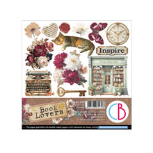 Charger l'image dans la galerie, Ciao Bella - 6X6 Fussy Cut Pad - Book Lover. Includes 24 Sheets. Available at Embellish Away located in Bowmanville Ontario Canada.