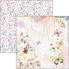 Load image into Gallery viewer, Ciao Bella - 8x8 Paper Pad - 12/Pkg - Blooming. Winter has passed: the sun gets warmer, the days are longer and bring us to the season of fragrant blossoms, coloured petals and sparkling air that slowly advances... there is no doubt, Spring is upon us! Available at Embellish Away located in Bowmanville Ontario Canada