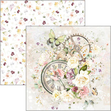 Load image into Gallery viewer, Ciao Bella - 8x8 Paper Pad - 12/Pkg - Blooming. Winter has passed: the sun gets warmer, the days are longer and bring us to the season of fragrant blossoms, coloured petals and sparkling air that slowly advances... there is no doubt, Spring is upon us! Available at Embellish Away located in Bowmanville Ontario Canada