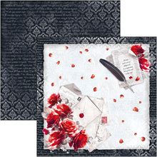 Charger l'image dans la galerie, Ciao Bella - 8x8 Paper Pad - 12/Pkg - Paris Je t’aime. “Paris Je t’aime” is an elegant and modern collection that celebrates Paris with a refined combination of white, black, and red details. Available at Embellish Away located in Bowmanville Ontario Canada