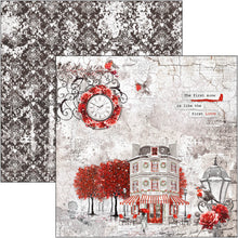 Charger l'image dans la galerie, Ciao Bella - 8x8 Paper Pad - 12/Pkg - Paris Je t’aime. “Paris Je t’aime” is an elegant and modern collection that celebrates Paris with a refined combination of white, black, and red details. Available at Embellish Away located in Bowmanville Ontario Canada