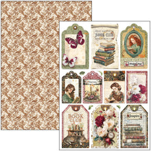 Charger l'image dans la galerie, Ciao Bella - A4 Creative Pad - Book Lovers Includes 9 Sheets. Available at Embellish Away located in Bowmanville Ontario Canada.