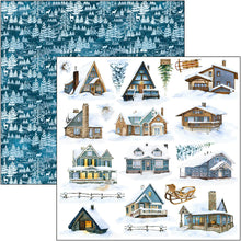 Charger l'image dans la galerie, Ciao Bella - Fussy Cut Pad 6x6 24/Pkg - Winter Journey. With beautiful snowy images the Winter Journey collection has a cool color palette of ice blue and white perfect for your Winter projects and greeting cards. Available at Embellish Away located in Bowmanville Ontario Canada.