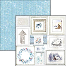 Charger l'image dans la galerie, Ciao Bella - Fussy Cut Pad 6x6 24/Pkg - Winter Journey. With beautiful snowy images the Winter Journey collection has a cool color palette of ice blue and white perfect for your Winter projects and greeting cards. Available at Embellish Away located in Bowmanville Ontario Canada.