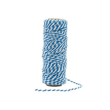 Load image into Gallery viewer, Craft Perfect - Striped Bakers Twine. Craft Perfect Striped Bakers Twine is a classic baker's twine style and a high-quality cord making it perfect for decorating a number of paper craft and mixed media projects. Available at Embellish Away located in Bowmanville Ontario Canada.