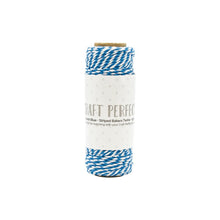 Load image into Gallery viewer, Craft Perfect - Striped Bakers Twine. Craft Perfect Striped Bakers Twine is a classic baker's twine style and a high-quality cord making it perfect for decorating a number of paper craft and mixed media projects. Available at Embellish Away located in Bowmanville Ontario Canada.