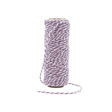 Load image into Gallery viewer, Craft Perfect - Striped Bakers Twine. Craft Perfect Striped Bakers Twine is a classic baker's twine style and a high-quality cord making it perfect for decorating a number of paper craft and mixed media projects. Available at Embellish Away located in Bowmanville Ontario Canada.