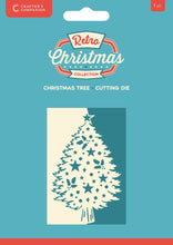 Load image into Gallery viewer, Crafter's Companion - Edge'able Die - Retro Christmas - Christmas Tree. Size: 3.6'' x 5.7''. Available at Embellish Away in Bowmanville Ontario Canada.