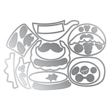 Charger l'image dans la galerie, Bring a 3D element to your Christmas crafting this year using our 3D Character Boxes! Using our universal template, create your box and with the Christmas die sets, you can decorate your box to resemble 1 of 6 different festive characters. Imported. Available at Embellish Away located in Bowmanville Ontario Canada.