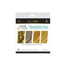 Load image into Gallery viewer, Deco Foil - Harmony Foil Pack - 6X6 - 20 Sheets - Select from Drop Down