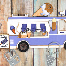 Load image into Gallery viewer, Elizabeth Craft - Metal Die - Food Truck Accessories. These dies are compatible with leading die cutting machines (sold separately). These dies are designed to cut through paper, cardstock, and other thin materials. Available at Embellish Away located in Bowmanville Ontario Canada. Example by brand ambassador.