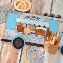 Load image into Gallery viewer, Elizabeth Craft - Metal Die - Food Truck Accessories. These dies are compatible with leading die cutting machines (sold separately). These dies are designed to cut through paper, cardstock, and other thin materials. Available at Embellish Away located in Bowmanville Ontario Canada. Example by brand ambassador.