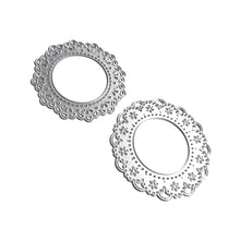 Charger l'image dans la galerie, Elizabeth Craft - Metal Die - Large Doilies. These dies are compatible with leading die cutting machines (sold separately). These dies are designed to cut through paper, cardstock, and other thin materials. Available at Embellish Away located in Bowmanville Ontario Canada.