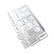 गैलरी व्यूवर में इमेज लोड करें, Elizabeth Craft - Metal Die - Planner Essentials 56 - Tickets & Tabs. Elizabeth Craft dies will give an added touch to any paper project. This package contains a set of 26 metal dies. Planner Page Die Size: 4.9x8.4 inches. Available at Embellish Away located in Bowmanville Ontario Canada.