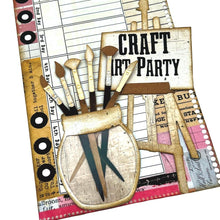 將圖片載入圖庫檢視器 Elizabeth Craft - Metal Die - Planner Essentials 59 - Art Party. Elizabeth Craft dies will give an added touch to any paper project. This package contains a set of 11 metal dies. Easel Die Size: 2.1x6.5 inches. Available at Embellish Away located in Bowmanville Ontario Canada. Example by brand Ambassador.