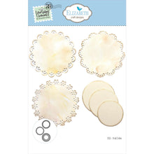 將圖片載入圖庫檢視器 Elizabeth Craft - Metal Die - Small Doilies. These dies are compatible with leading die cutting machines (sold separately). These dies are designed to cut through paper, cardstock, and other thin materials. Available at Embellish Away located in Bowmanville Ontario Canada.