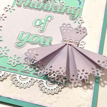 將圖片載入圖庫檢視器 Elizabeth Craft - Metal Die - Small Doilies. These dies are compatible with leading die cutting machines (sold separately). These dies are designed to cut through paper, cardstock, and other thin materials. Available at Embellish Away located in Bowmanville Ontario Canada. Example by brand ambassador.