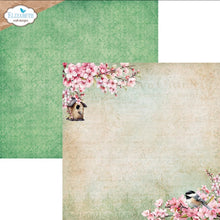 Load image into Gallery viewer, Double-sided sheets with unique designs, birds, florals, and delicate patterns in a soft color palette. At Embellish Away in Bowmanville Ontario Canada.