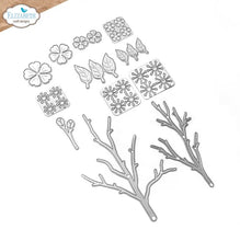 Charger l'image dans la galerie, 4 sizes of elegant 3D cherry blossoms, perfect for adding depth and layers to your floral designs. Available at Embeillish Away located in Bowmanville Ontario Canada.