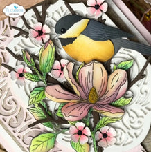 Charger l'image dans la galerie, Elizabeth Craft Designs - Die - Chickadee. Includes 2 birds with detailed layers, perfect for adding dimension and charm to your nature-inspired projects. At Embellish Away in Bowmanville Ontario Canada. Example by brand ambassador.