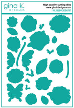 Load image into Gallery viewer, Gina K. Designs - Stamp & Die Set - Bold Flowers. Bold Flowers is the newest collection of big blooms from Melanie Muenchinger, perfect for all your inky techniques! Available at Embellish Away located in Bowmanville Ontario Canada.