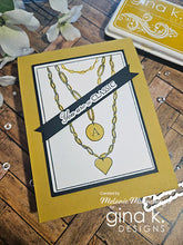 Load image into Gallery viewer, Gina K. Designs - Stamp & Die Set - Celebrate in Style. Set by Melanie Munchinger. Available at Embellish Away located in Bowmanville Ontario Canada. Example by Melanie Muenchinger.