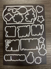 Cargar imagen en el visor de la galería, Gina K. Designs - Stamp & Die Set - Fun Frame. Fun Frame is a stamp & die set by Beth Silika. This set is made of premium clear photopolymer and measures 6" X 8". Some features include: Good Luck, Thank You, Best Wishes, Cupcake, Lady Bug. Available at Embellish Away located in Bowmanville Ontario Canada.