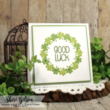 Cargar imagen en el visor de la galería, Gina K. Designs - Stamp & Die Set - Fun Frame. Fun Frame is a stamp & die set by Beth Silika. This set is made of premium clear photopolymer and measures 6" X 8". Some features include: Good Luck, Thank You, Best Wishes, Cupcake, Lady Bug. Available at Embellish Away located in Bowmanville Ontario Canada. Example by brand ambassador.