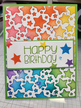 Cargar imagen en el visor de la galería, Gina K. Designs - Stamp & Die Set - Fun Frame. Fun Frame is a stamp & die set by Beth Silika. This set is made of premium clear photopolymer and measures 6" X 8". Some features include: Good Luck, Thank You, Best Wishes, Cupcake, Lady Bug. Available at Embellish Away located in Bowmanville Ontario Canada. Example by brand ambassador.