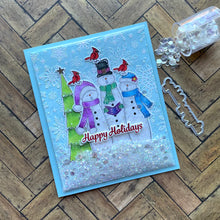 Cargar imagen en el visor de la galería, Gina K. Designs - Stamp & Die Set - Handmade Holidays. Handmade Holidays is a stamp & die set by Gina K Designs. This set is made of premium clear photopolymer and measures 6" X 8". Made in the USA. Available at Embellish Away located in Bowmanville Ontario Canada. Example by brand ambassador.