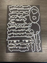 Cargar imagen en el visor de la galería, Gina K. Designs - Stamp & Die Set - Handmade Holidays. Handmade Holidays is a stamp & die set by Gina K Designs. This set is made of premium clear photopolymer and measures 6" X 8". Made in the USA. Available at Embellish Away located in Bowmanville Ontario Canada.