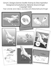 Load image into Gallery viewer, Gina K. Designs - Stamp & Die Set - Beautiful Day. Beautiful Day is a stamp set by Gina K Designs. This set is made of premium clear photopolymer and measures 6" X 8". Made in the USA. Available at Embellish Away located in Bowmanville Ontario Canada. Inspiration for personal use by Melanie Muenchinger.