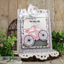 Load image into Gallery viewer, Gina K. Designs - Stamp & Die Set - Sunny Days 2. Sunny Days 2 is a Stamp & Die Set by Melanie Munchinger. This set is made of premium clear photopolymer and measures 6" X 8". Made in the USA. Available at Embellish Away located in Bowmanville Ontario Canada. Example by brand ambassador.