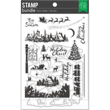 Load image into Gallery viewer, Hero Arts - Clear Stamp & Die Combo - North Pole Scenics. Get both together in this combo that includes: CM778 Clear Stamp Set and coordinating Frame Cuts. Available at Embellish Away located in Bowmanville Ontario Canada.