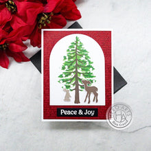 Charger l'image dans la galerie, Hero Arts - Clear Stamps & Die Combo Color - Layering Seasonal Tree. Hero Arts stamps come paired with matching Frame Cuts that are specifically designed to elegantly work together for stamping creativity. Available at Embellish Away located in Bowmanville Ontario Canada. Example by brand ambassador.