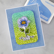 Charger l'image dans la galerie, Hero Arts - Letterpress + Foil Plate - Floral Border. Available at Embellish Away located in Bomwanville Ontario Canada. Card example by brand ambassador.