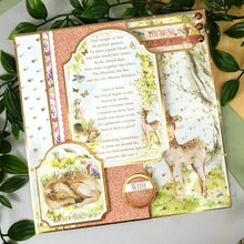 Load image into Gallery viewer, Hunkydory - Luxury Topper Collection - Storybook Woods. Meet the wonderful characters who reside in Storybook Woods: playful bears, beautiful bunnies, delightful deer and curious foxes. Available at Embellish Away located in Bowmanville Ontario Canada.