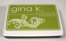 Charger l'image dans la galerie, Gina K. Designs - Ink Pad - Select Drop Down. These Ink Pads are Acid Free and PH-Neutral. Large raised pad for easy inking. Coordinates with other Color Companions products including ribbon, buttons, card stock and re-inkers. Each sold separately. Available at Embellish Away located in Bowmanville Ontario Canada. Jelly Bean Green