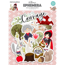 Load image into Gallery viewer, Memory Place - Ephemera Cardstock Die-Cuts - 24/Pkg - Be Brave. While you need the perfect paper to start your project, you also need the perfect embellishment to finish your project! Available at Embellish Away located in Bowmanville Ontario Canada.