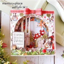 Load image into Gallery viewer, Memory Place - Ephemera Cardstock Die-Cuts - 24/Pkg - Be Brave. While you need the perfect paper to start your project, you also need the perfect embellishment to finish your project! Available at Embellish Away located in Bowmanville Ontario Canada. Example by brand ambassador.