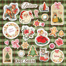 Load image into Gallery viewer, Memory Place - Ephemera Cardstock Die-Cuts - 24/Pkg - Dear Santa. Add a vibrant splash of color and dimension to your projects with these adorable ephemera pieces! Use them as-is or layer for some additional dimension. Available at Embellish Away located in Bowmanville Ontario Canada.