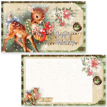 Load image into Gallery viewer, Memory Place - Journal Card Pack - 20/Pkg - Dear Santa, 4 Designs/5 Each. Perfect for card making, scrapbooking, junk journals and bookmaking, and any other paper crafting! Available at Embellish Away located in Bowmanville Ontario Canada.