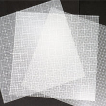 Cargar imagen en el visor de la galería, My Sweet Petunia - Sticky Mat - 3/pkg - Memory. Three sticky mats custom made to fit inside the original size. Measures 12.25 x 12.25 inches.- Quarter inch grid- Eighth inch grid- Centimeter grid. Available at Embellish Away located in Bowmanville Ontario Canada.