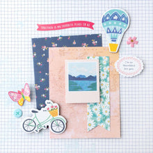 Load image into Gallery viewer, Paige Evans - Card Making Kit - Makes 20 - Adventurous. Send your congratulations, condolences, well wishes and more. Each card features a beautiful, colorful design and can be customized with glitter, stickers, washi tape, stamps and so much more. Available at Embellish Away located in Bowmanville Ontario Canada.
